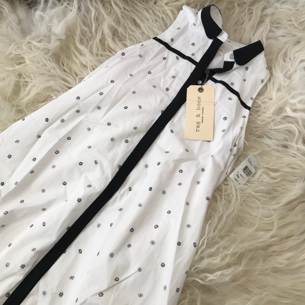 RAG & BONE Printed Mini Dress - Picture 5 of 7